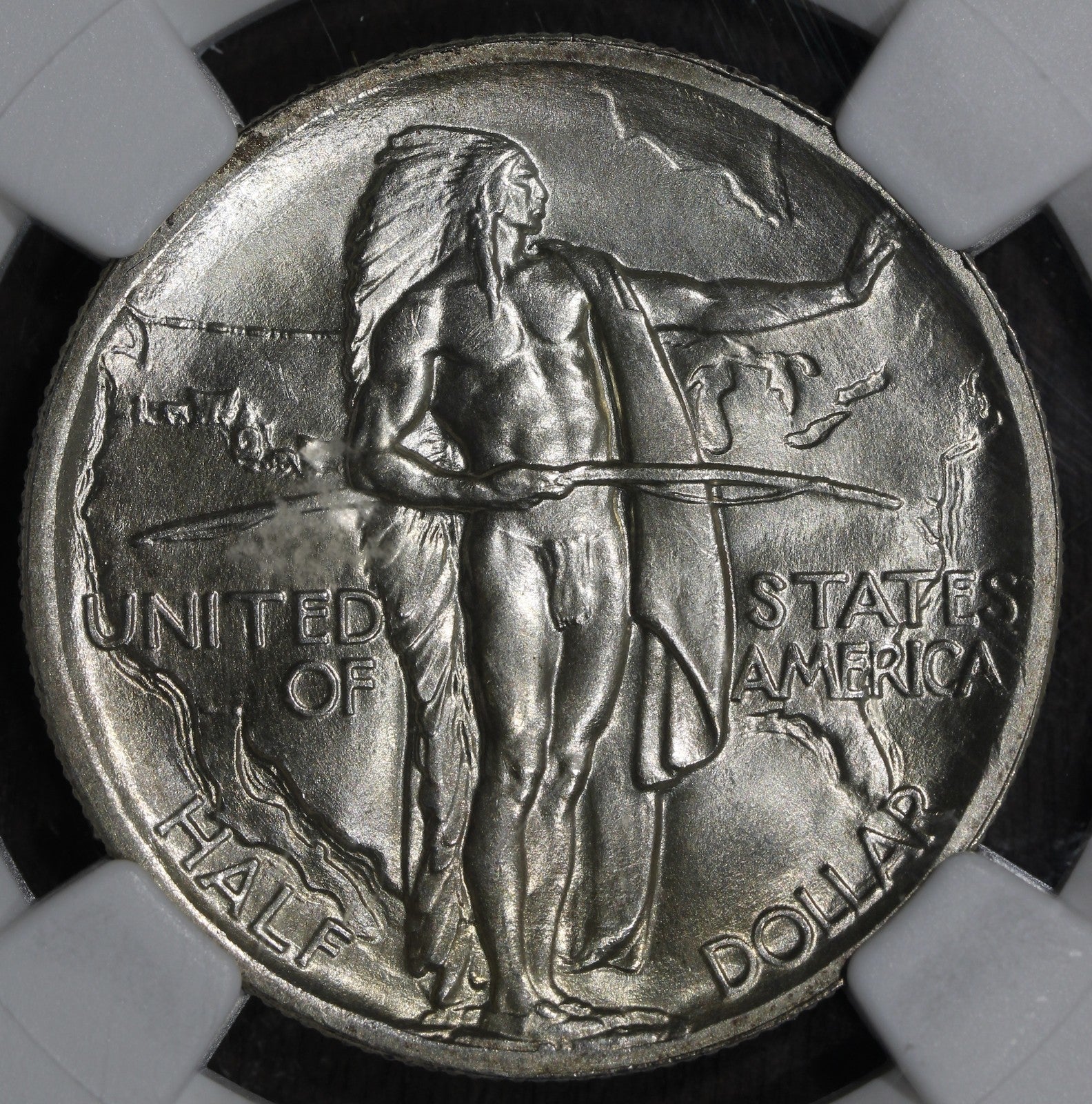 1939 (MS67+ CAC) Oregon Trail Commemorative Silver Half Dollar 50C NGC