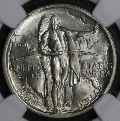 1939 (MS67+ CAC) Oregon Trail Commemorative Silver Half Dollar 50C NGC