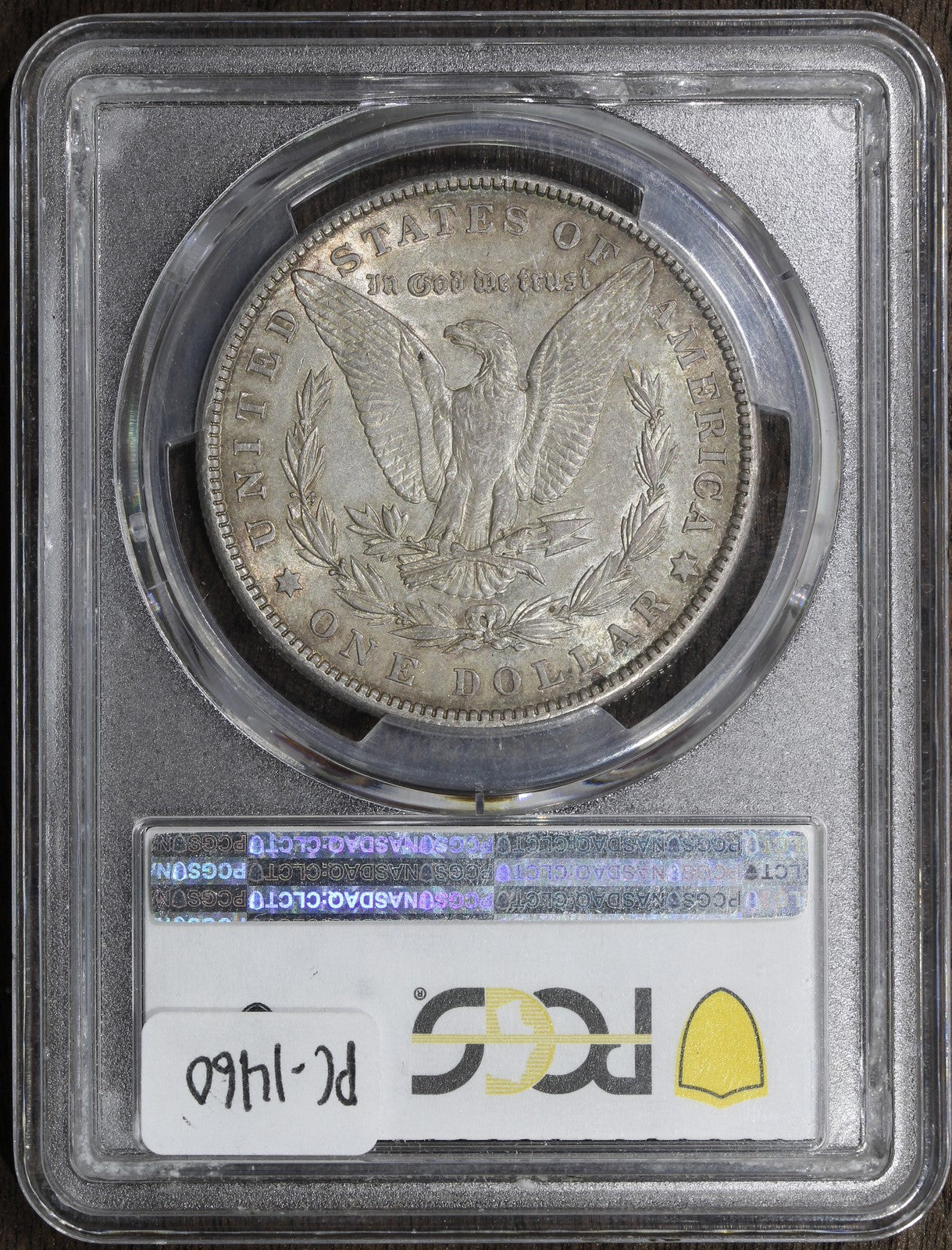 1901 (AU58 CAC) Morgan Silver Dollar $1 PCGS - VAM 3 Shifted Eagle Doubled Die