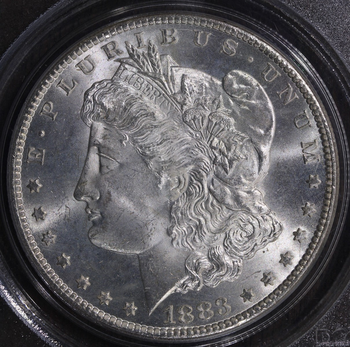 1883-CC (MS64) Morgan Silver Dollar $1 PCGS OGH - Key Date Carson City