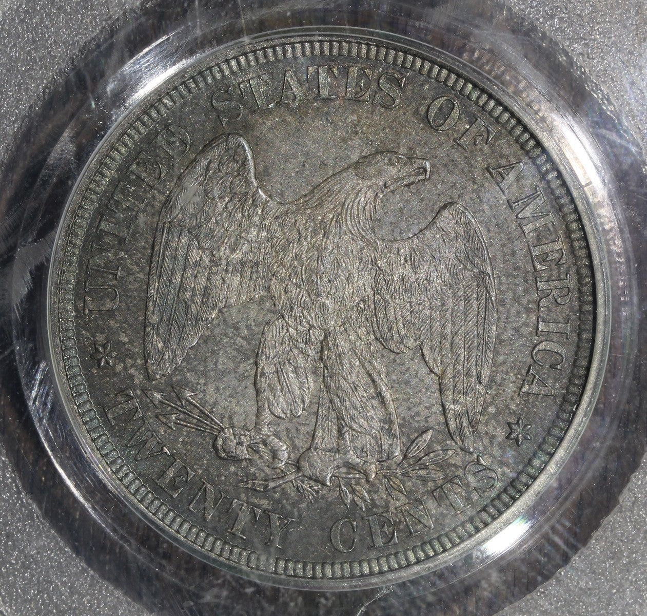1876 (PR66) Proof Twenty Cent Piece 20C PCGS - Superb Gem Quality