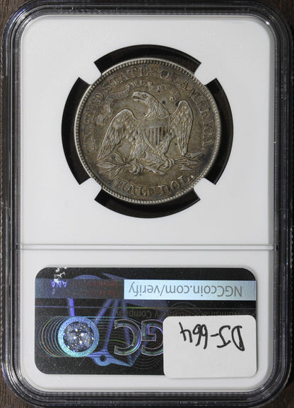 1876 (XF45) Seated Liberty Half Dollar 50C NGC - Great Type Coin