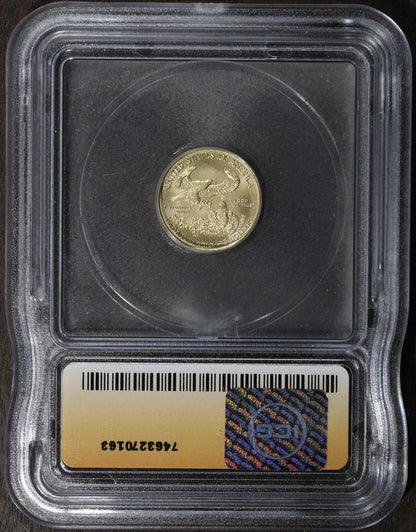 2015 (MS70) 1/10 oz Gold Eagle $5 ICG - FDOI
