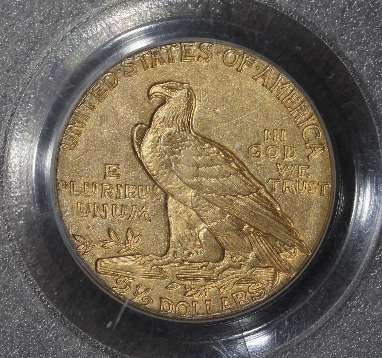 1910 (MS63 CAC) Indian Head Gold Quarter Eagle $2.50 PCGS OGH