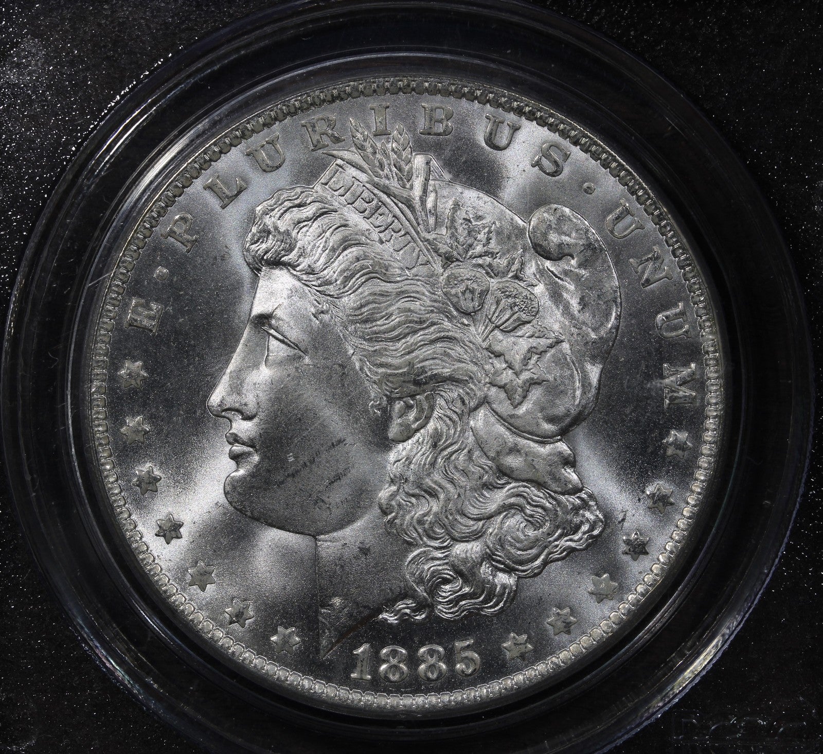 1885-O (MS66) Morgan Silver Dollar $1 PCGS - Blast White Gem