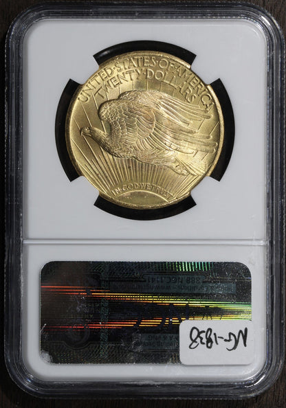 1928 (MS67) St. Gauden's Gold Double Eagle $20 NGC - Superb Gem Saint