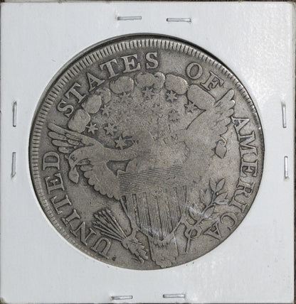 1799 Draped Bust Silver Dollar $1 - G/VG
