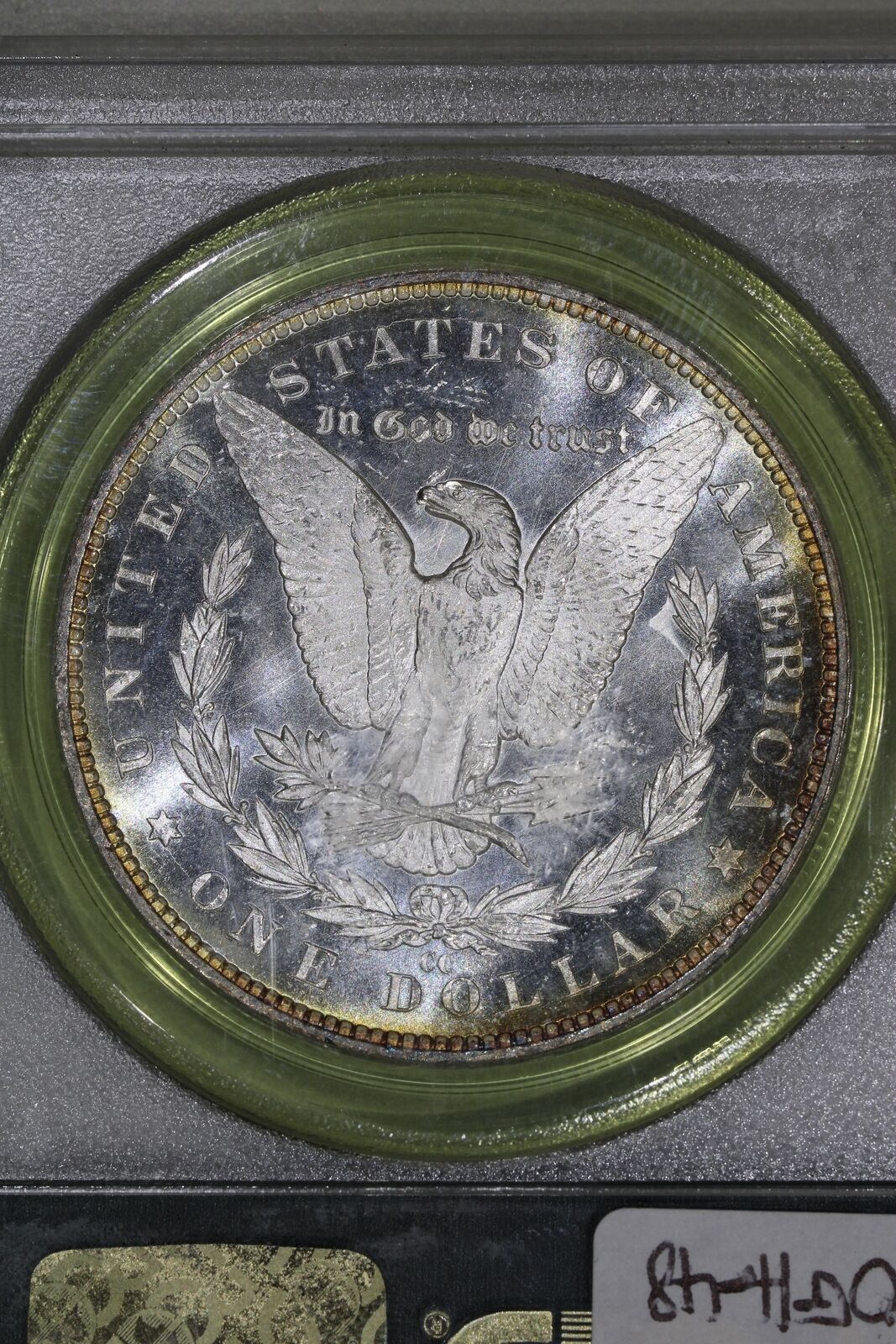 1883-CC (MS63 DMPL) Morgan Silver Dollar $1 Deep Mirror Prooflike PCGS OGH