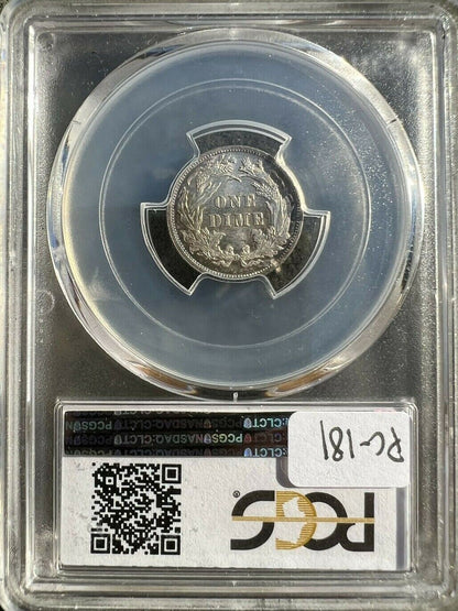 1890 (MS66) Seated Liberty Dime 10c Silver PCGS Graded Coin