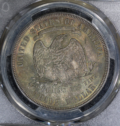 1877 (MS63) $1 Trade Silver Dollar PCGS