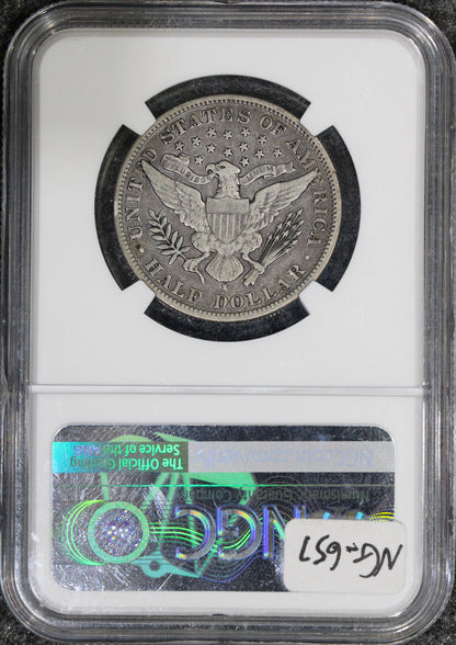 1893-S (VF35) Barber Half Dollar 50c NGC