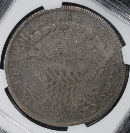 1799 (VF20 CAC) $1 Draped Bust Silver Dollar BB-160, B-12 NGC