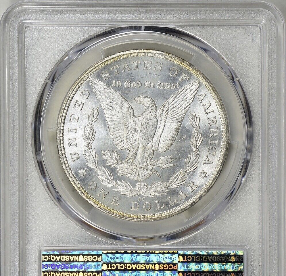 1883-CC (MS66) TONED Morgan Silver Dollar PCGS Graded Coin