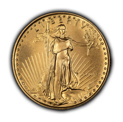 1986 1/4 oz $10 American Gold Eagle BU (MCMLXXXVI)