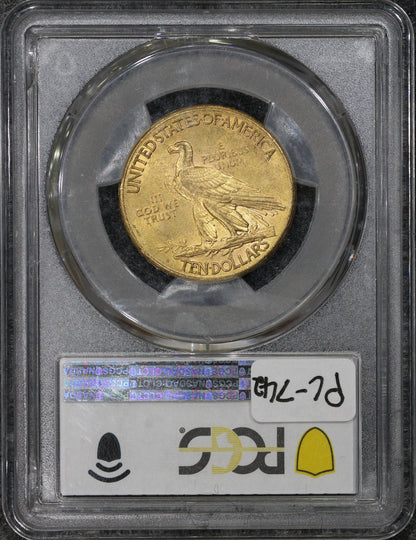 1911-D (AU58 CAC) $10 Indian Gold Eagle PCGS - CAC & KEY DATE