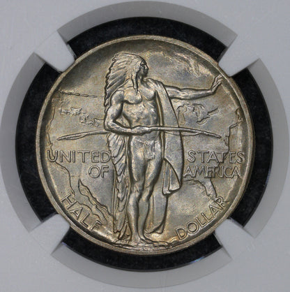 1936 (MS67) Oregon Trail Commemorative Half Dollar 50c NGC