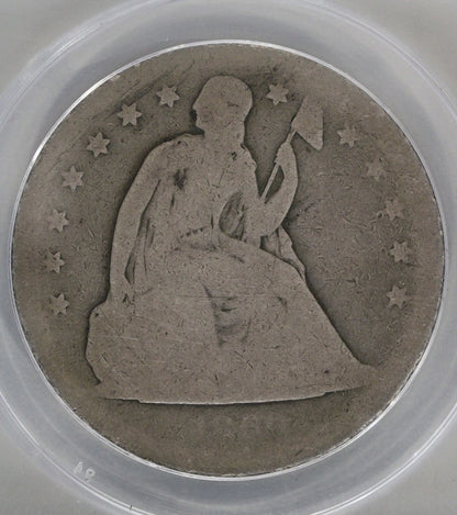 1860-O (AG3) Seated Liberty Silver Dollar $1 ANACS Graded Coin