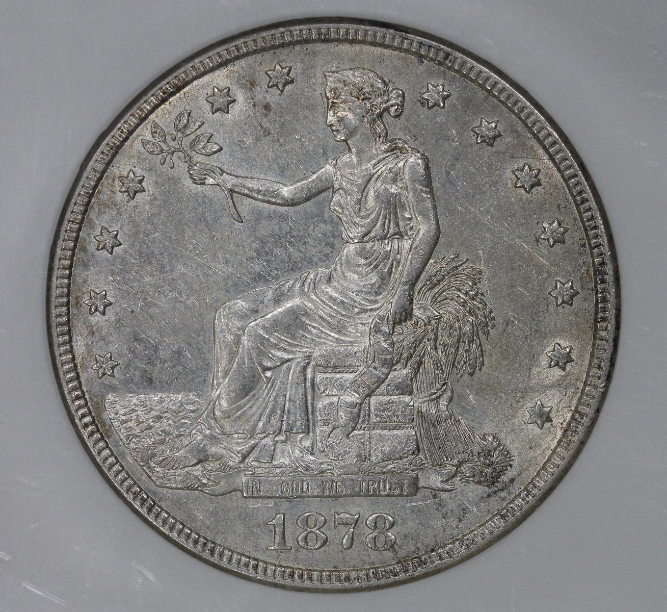 1878-S (MS60) T$1 Trade Silver Dollar NGC