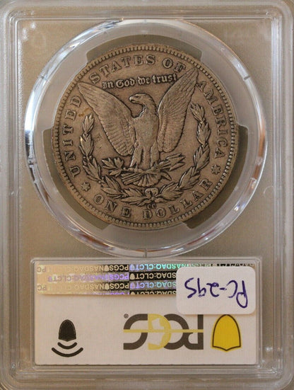 1879-CC (VF20 CAC) Morgan Silver Dollar $1 PCGS Graded Coin