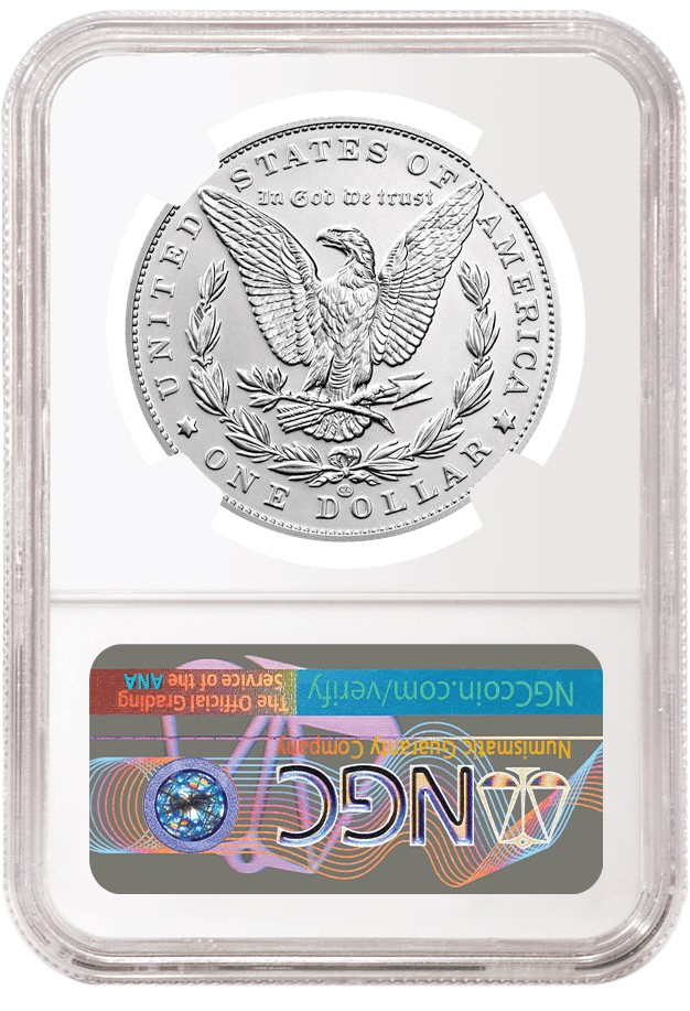 2021 CC (MS70) $1 Morgan Silver Dollar NGC - Carson City