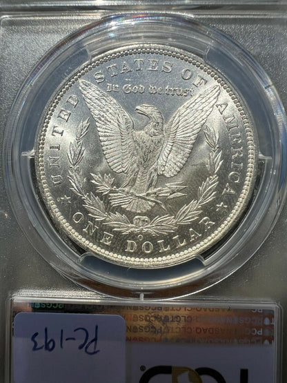 1885-O (MS65+ CAC) Morgan Silver Dollar PCGS Graded Coin