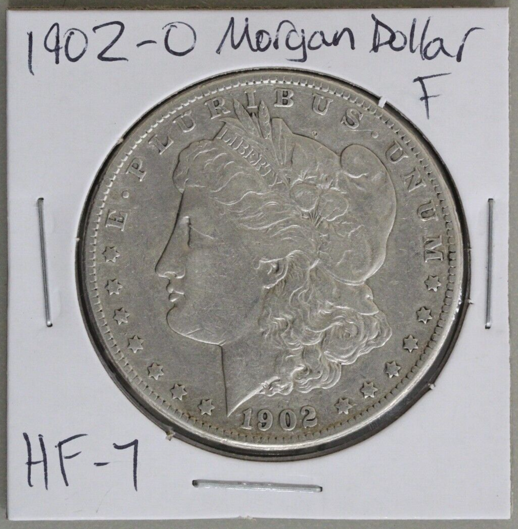 1902-O (F) Morgan Silver Dollar $1 - 1902 O Fine