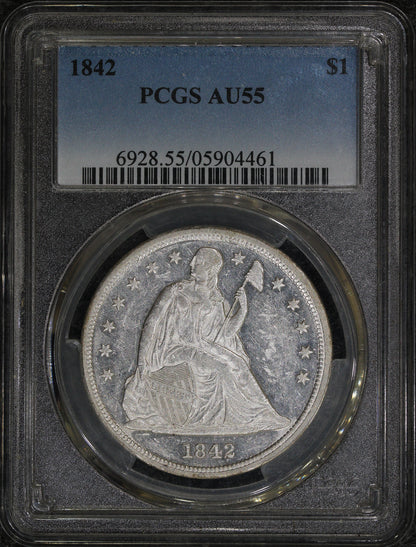 Seated Liberty Silver Dollar PCGS