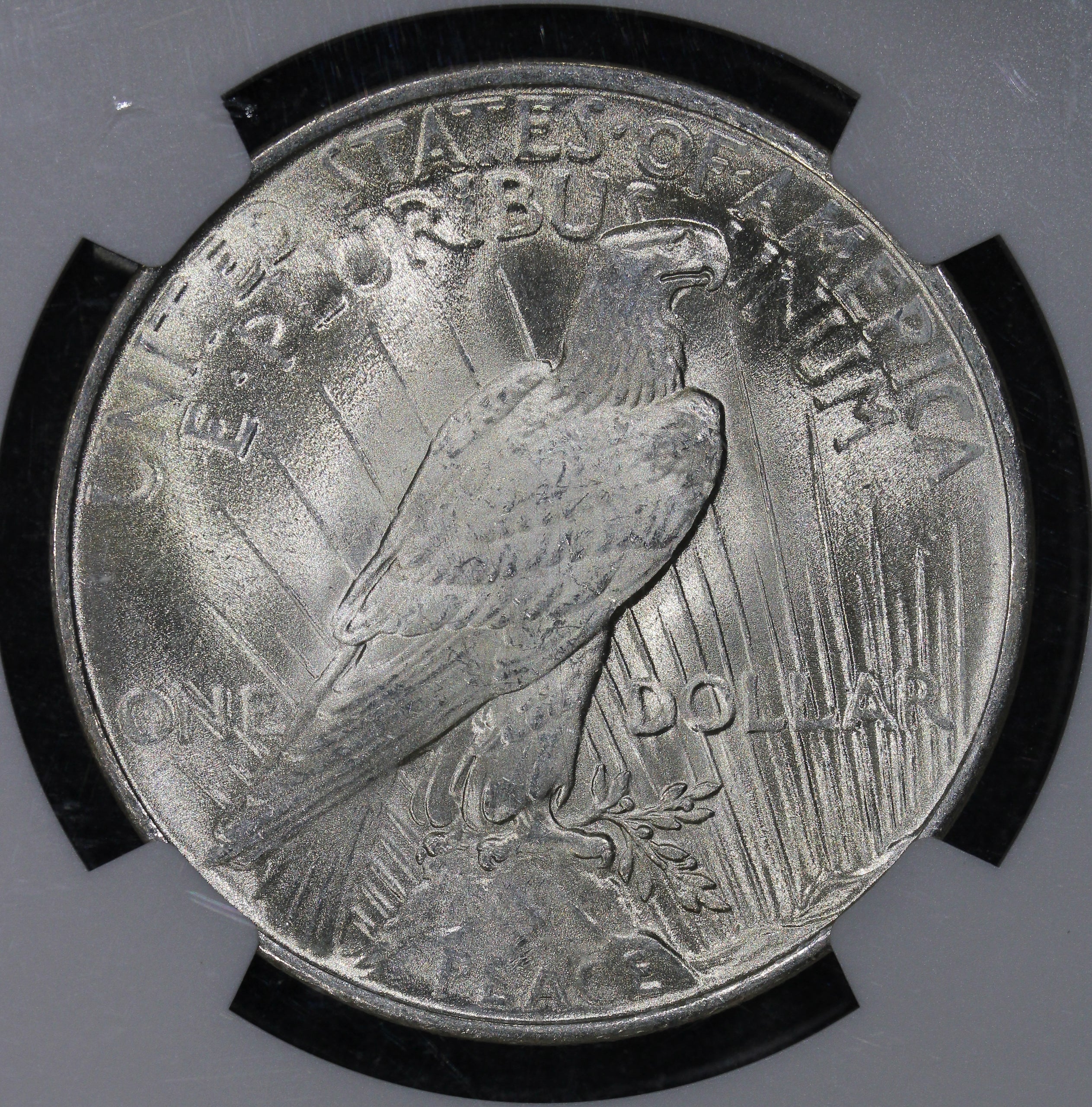 1923 (MS66+ CAC) $1 Peace Silver Dollar (66 Plus) NGC