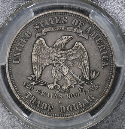 1876-S (XF45) T$1 Trade Silver Dollar PCGS