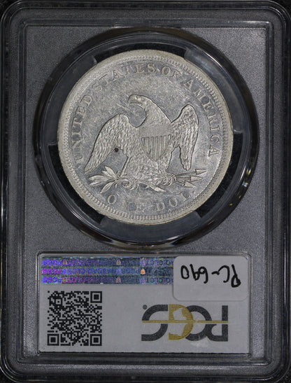 Seated Liberty Silver Dollar PCGS