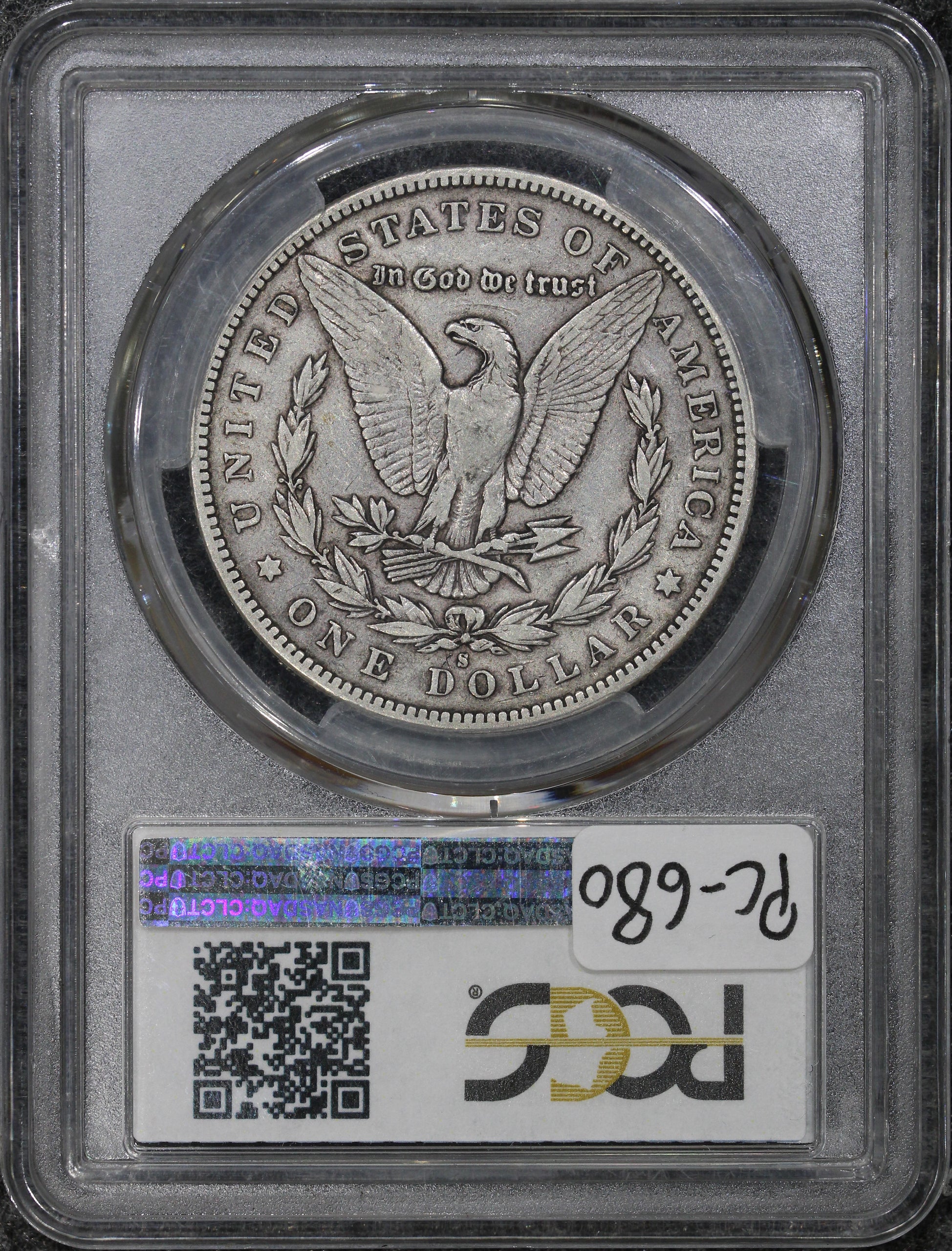 1895-S (VF30) $1 Morgan Silver Dollar PCGS