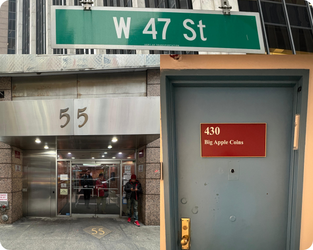 Big Apple Coins Store