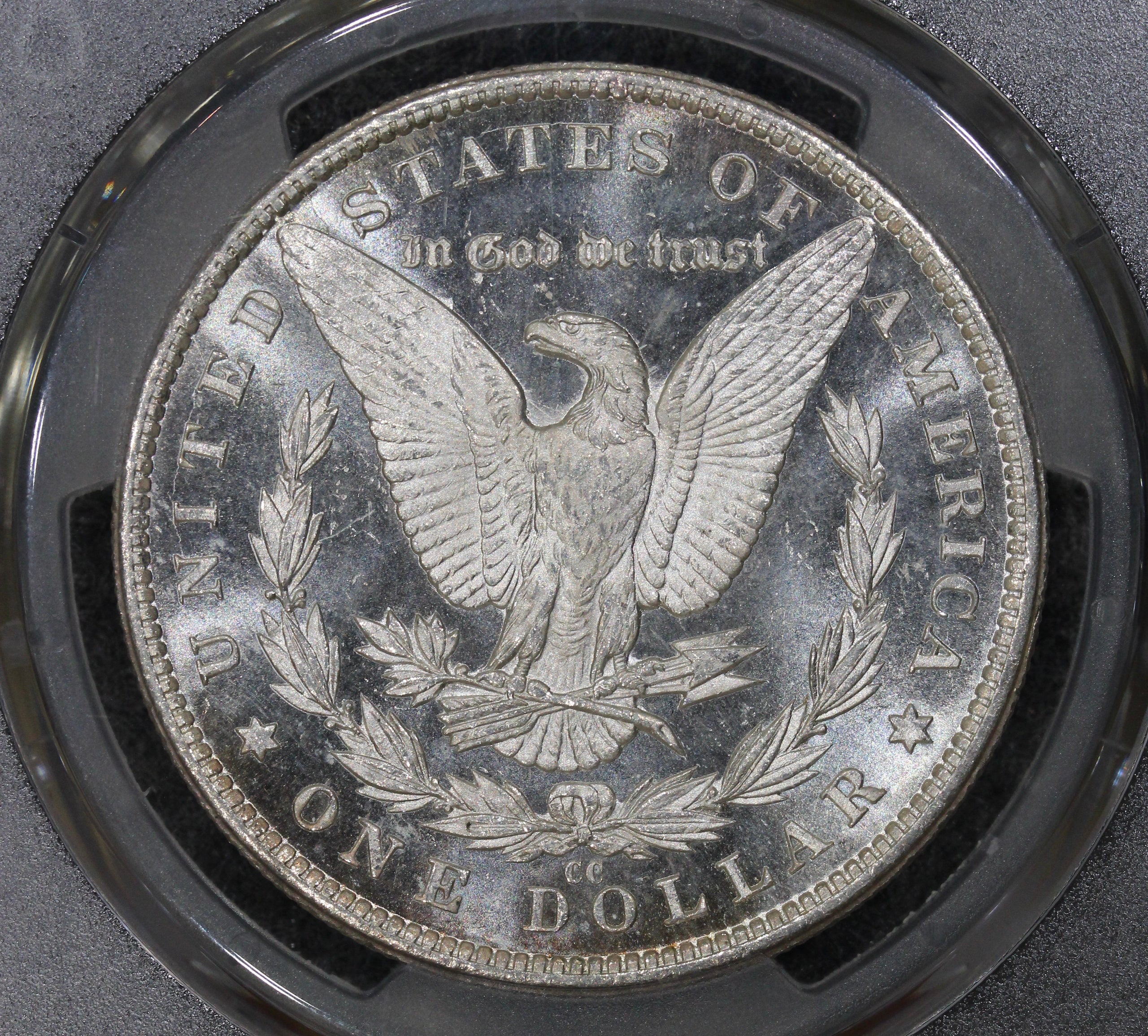 1883-CC (MS64DMPL) $1 Morgan Silver Dollar PCGS