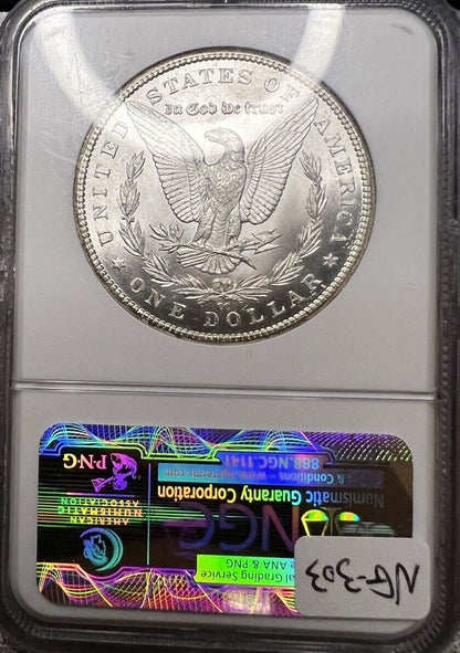 1885-CC (MS64 CAC) Morgan Silver Dollar $1 NGC Graded Coin