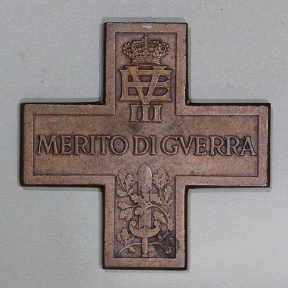 Merito Di Gverra Kingdom of Italy Merit Cross 1st type no ribbon - WWI