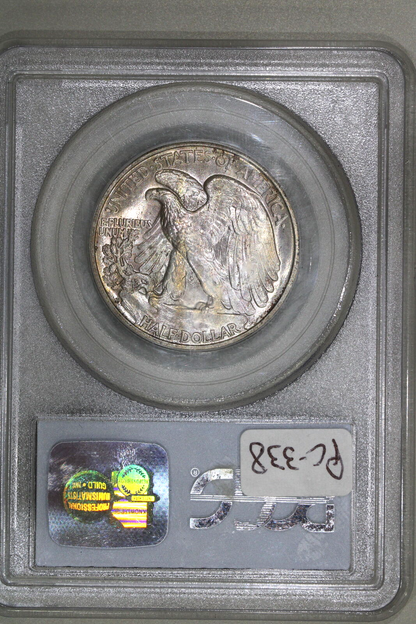 1938-D (MS66 CAC) Walking Liberty Half Dollar 50c PCGS Graded Coin