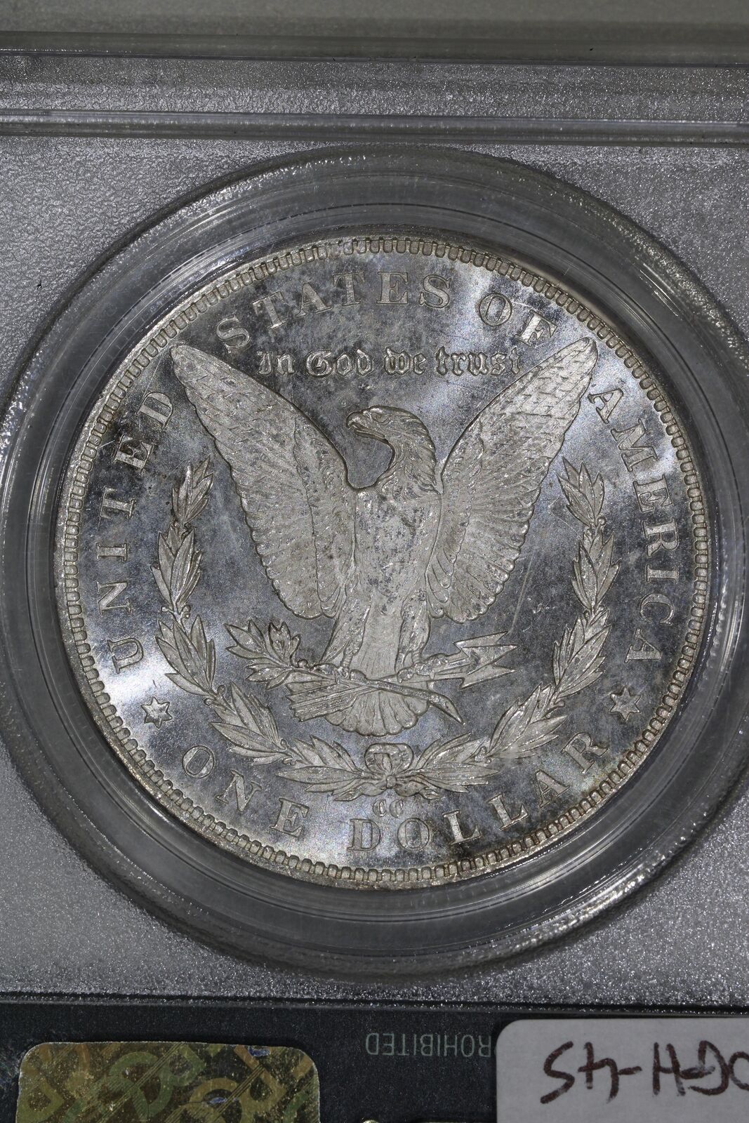 1892-CC (MS62 PL) Morgan Silver Dollar $1 Prooflike PCGS OGH