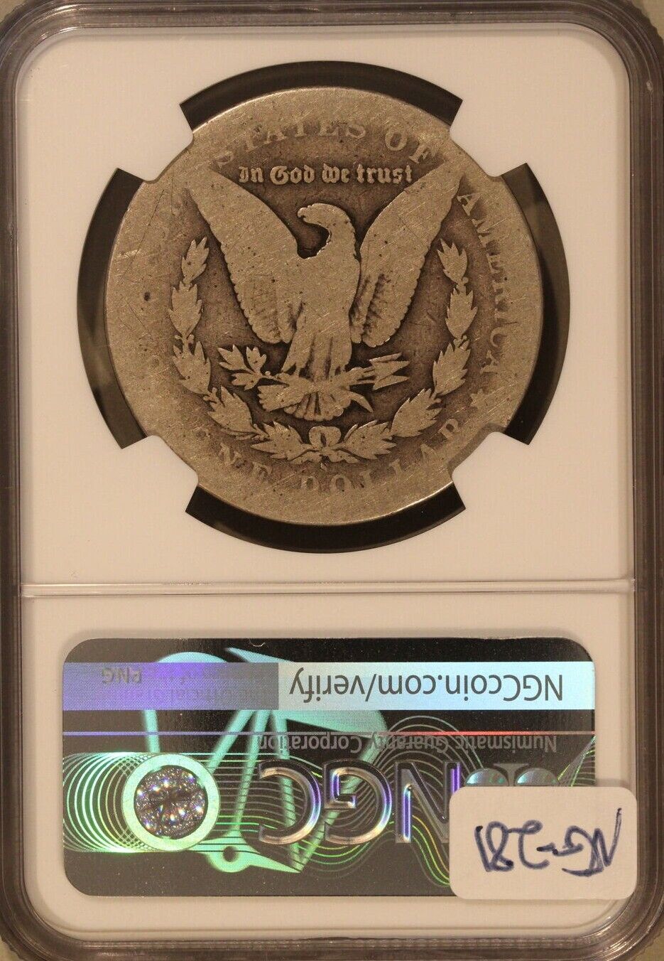 1895-S (FR2 CAC) Morgan Silver Dollar $1 NGC - Fair 2 - LOWBALL