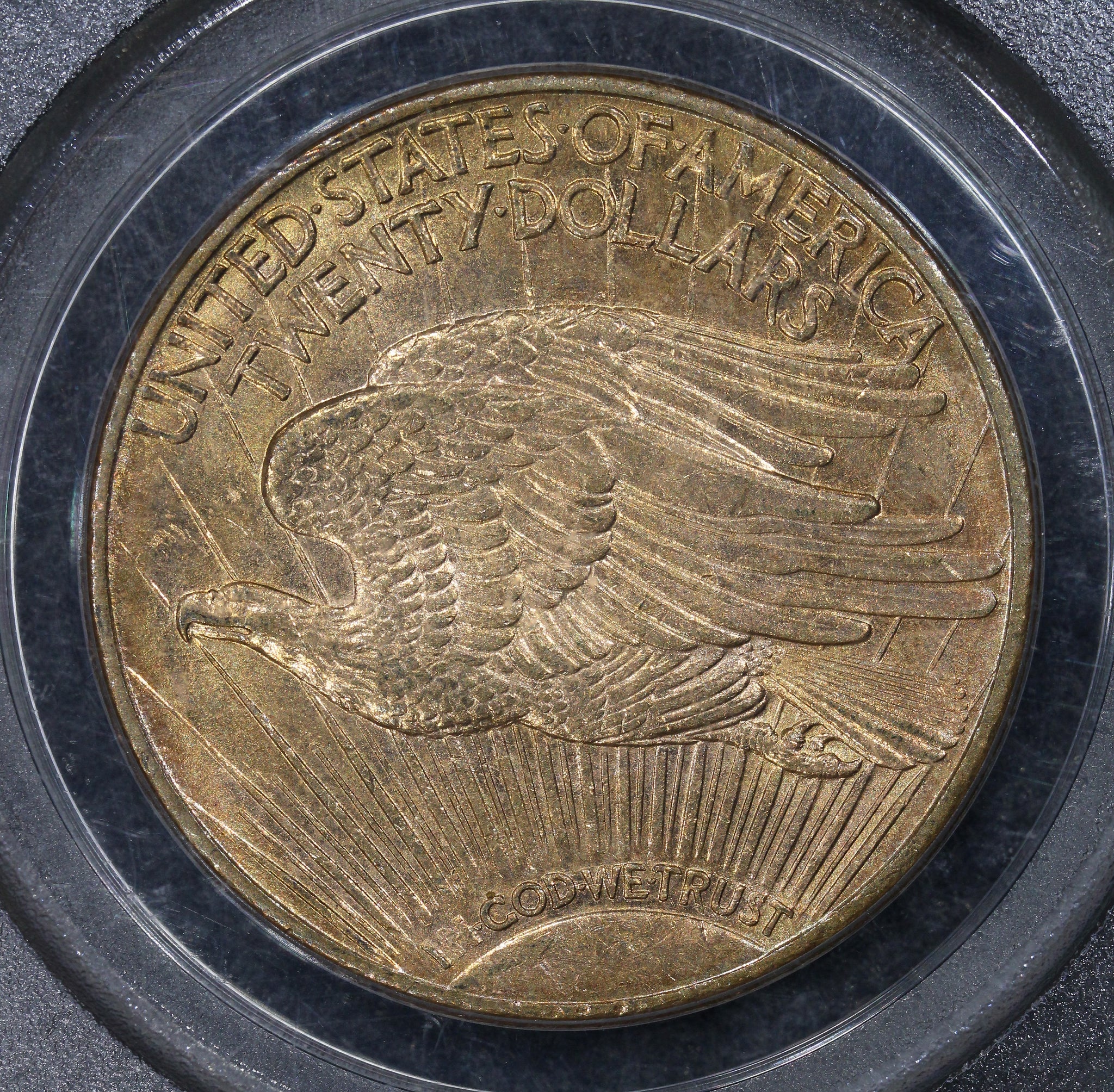 1909/8 (MS63) Saint-Gaudens Gold Double Eagle $20 overdate PCGS OGH