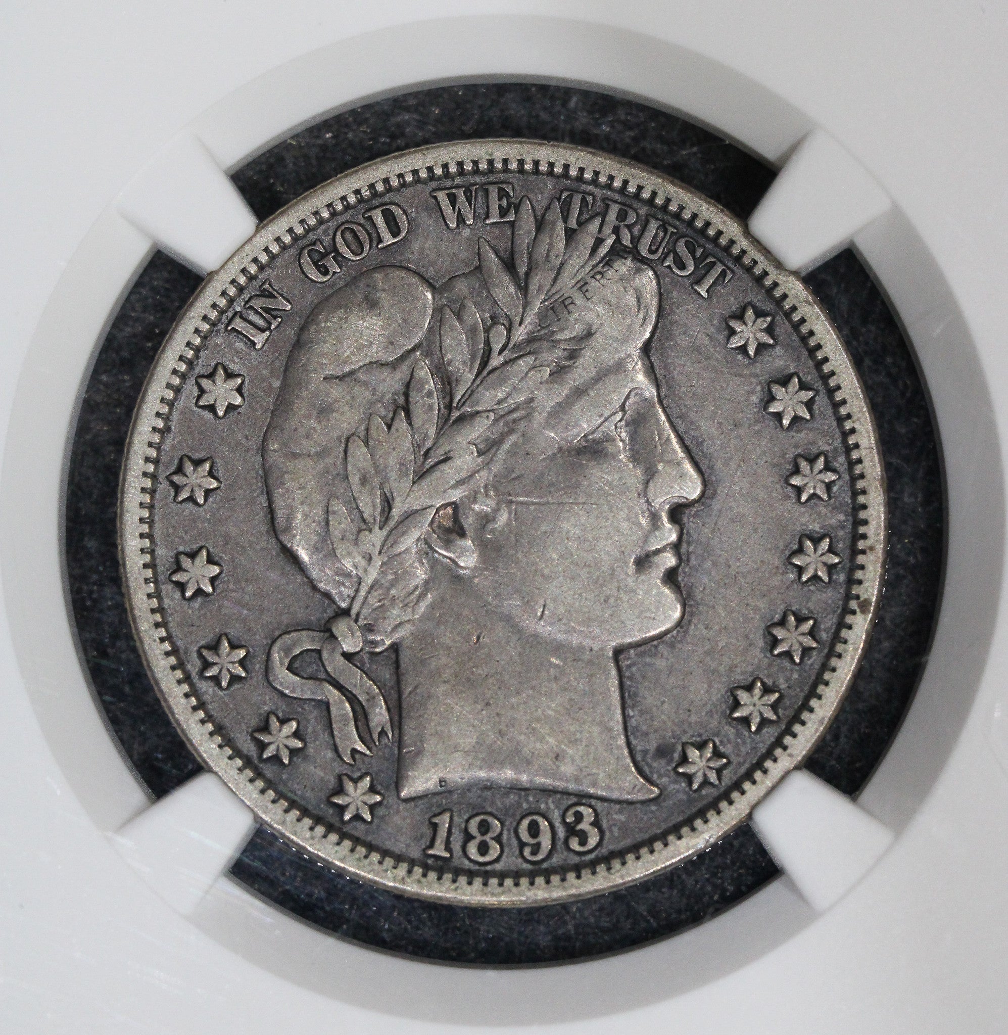 1893-S (VF35) Barber Half Dollar 50c NGC