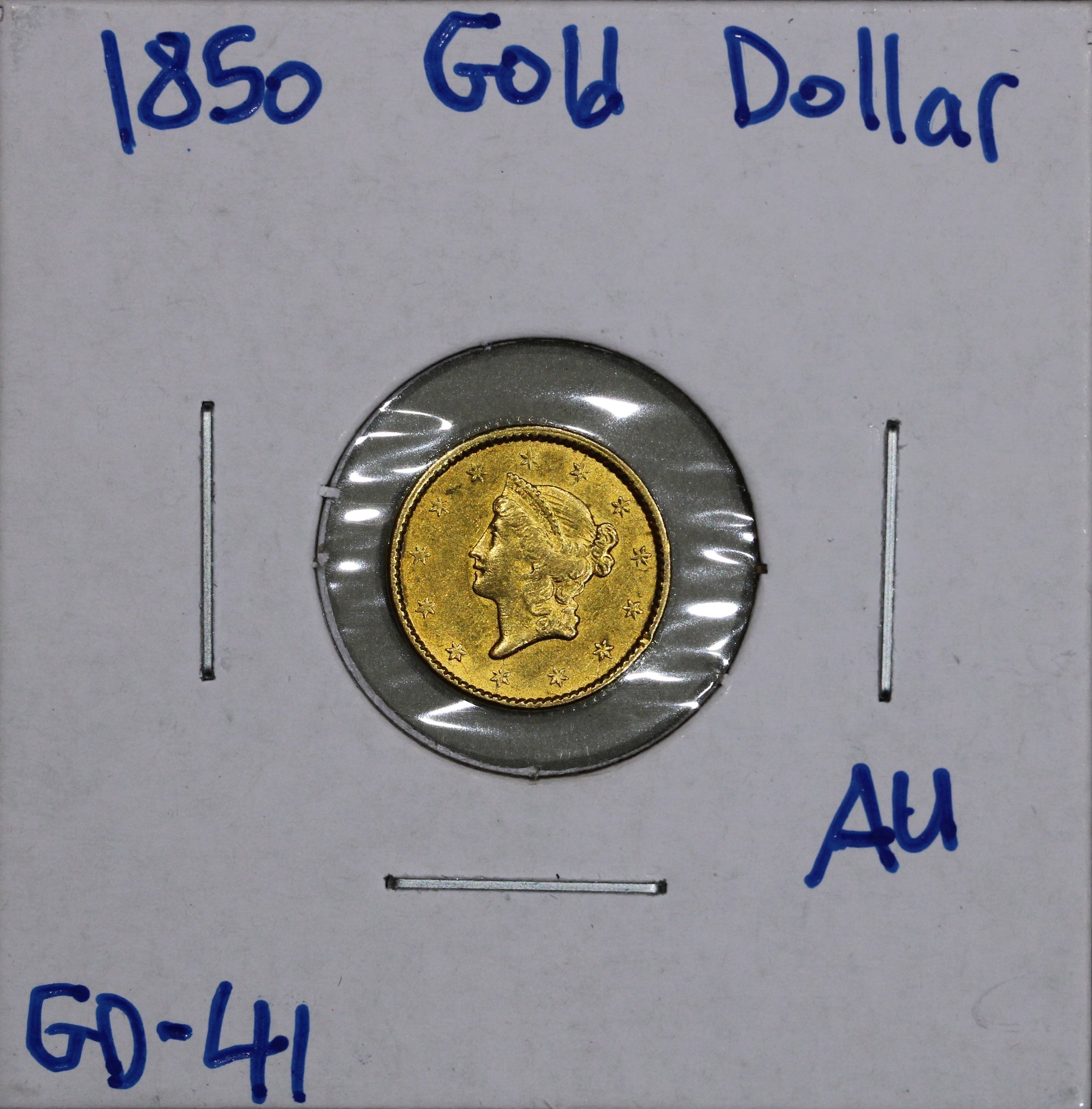 1850 (AU) Gold Dollar