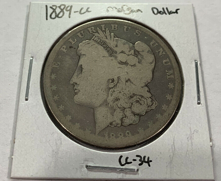 1889-CC (G) Morgan Silver Dollar - Good