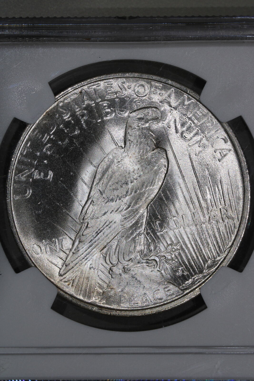 1923 (MS66) Peace Silver Dollar $1 NGC Graded Coin