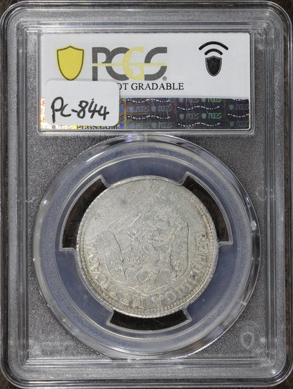 1914-GRO (UNC Detail) Mexico Guerrero 1 Un Peso KM-641 PCGS - Revolutionary!