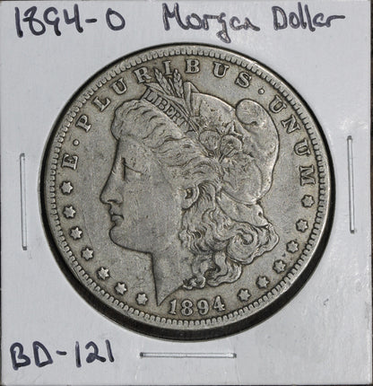 1894-O Morgan Silver Dollar $1 XF - New Orleans Better Date