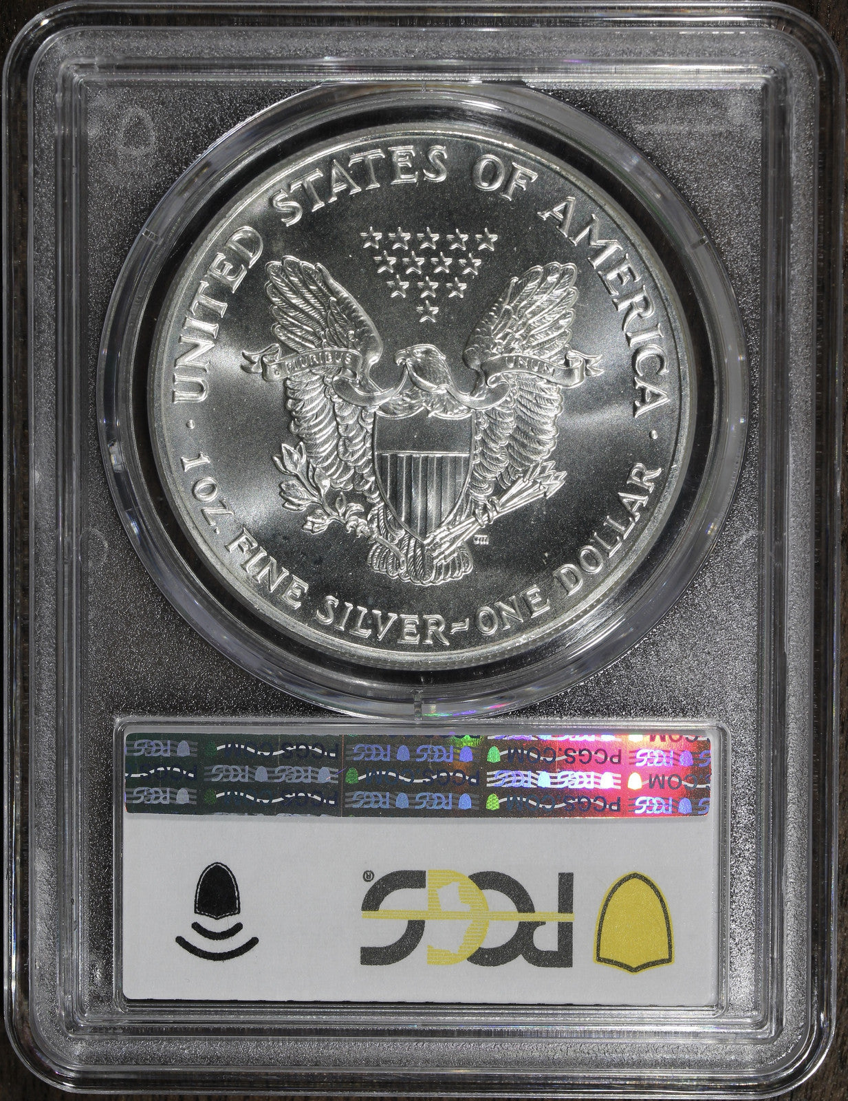 1992 (MS69) American Silver Eagle PCGS $1 ASE - Random Serial Number