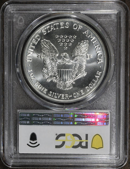 1992 (MS69) American Silver Eagle PCGS $1 ASE - Random Serial Number